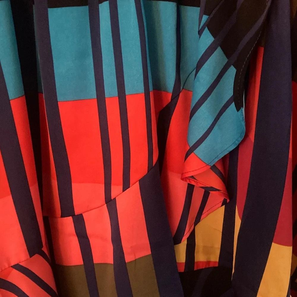 Express Multicolor Striped Dress NWT - Picture 7 of 8